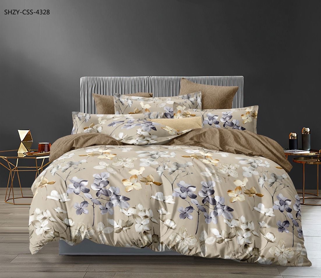 

Комплект постельного белья ТЕП 4636 Orchids Toffee (Орхидеи Тоффи) евро 200x215
