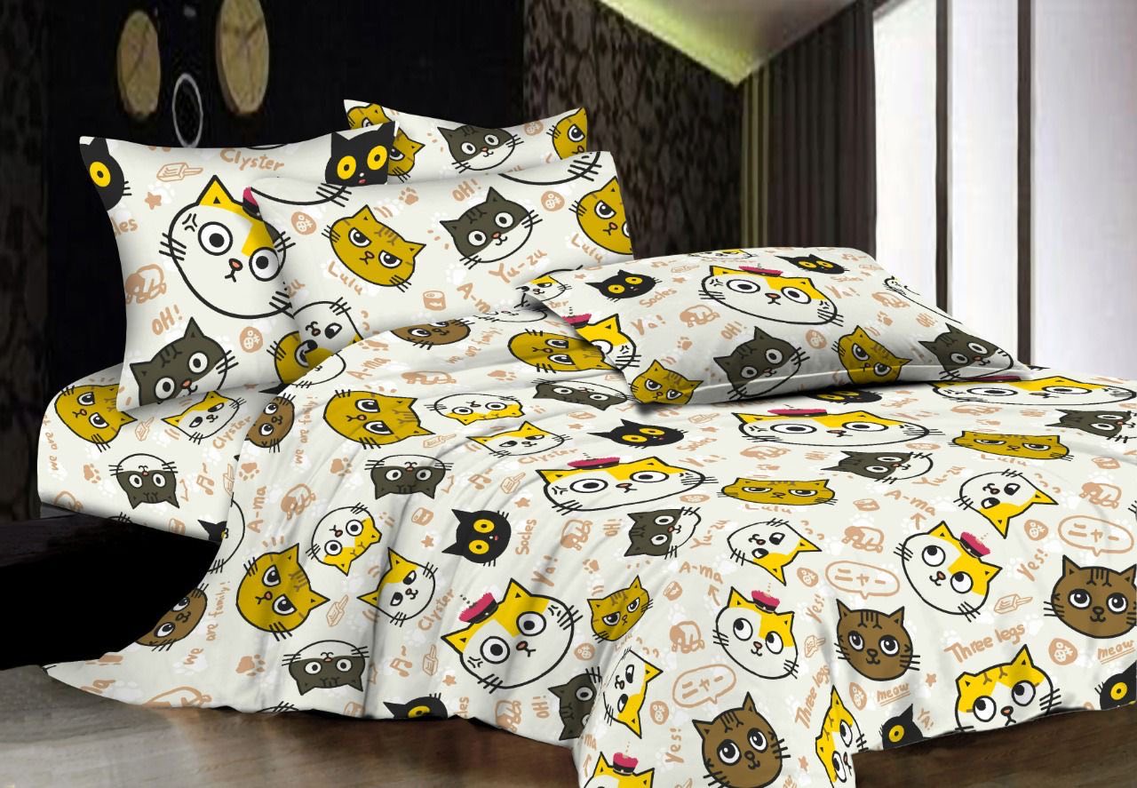 

Комплект постельного белья ТЕП 4121 Curious Kitties (Любопытные котята) полуторный 150x215