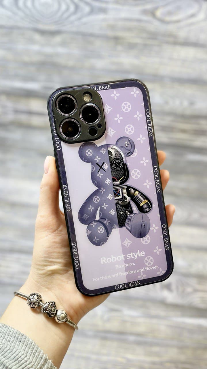 Стеклянный чехол мишка Kaws в стиле робота для iPhone 13 Pro Max Фиолетовый  – фото, отзывы, характеристики в интернет-магазине ROZETKA от продавца:  Matisse | Купить в Украине: Киеве, Харькове, Днепре, Одессе, Запорожье,  Львове