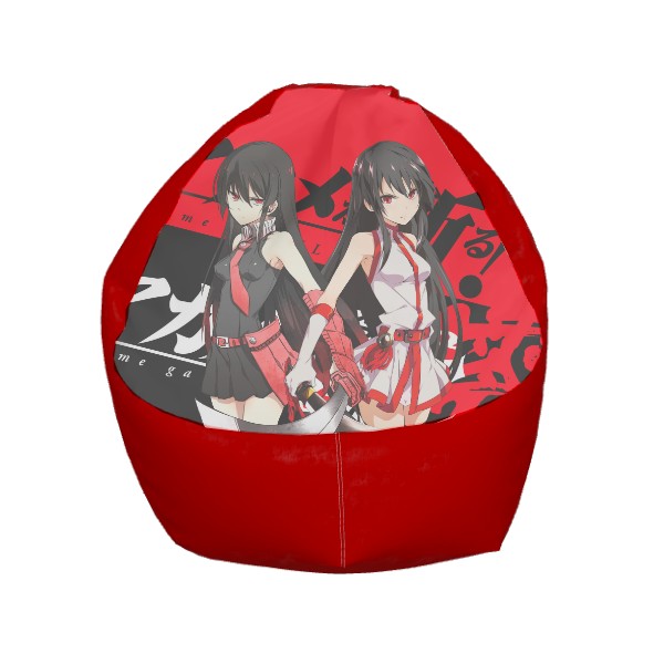 

Кресло мешок - Akame Ga Kill 3 Цвет красный - MyTee