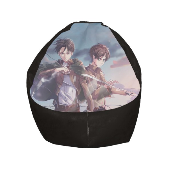 

Кресло мешок - Levi And Eren Цвет черный - MyTee