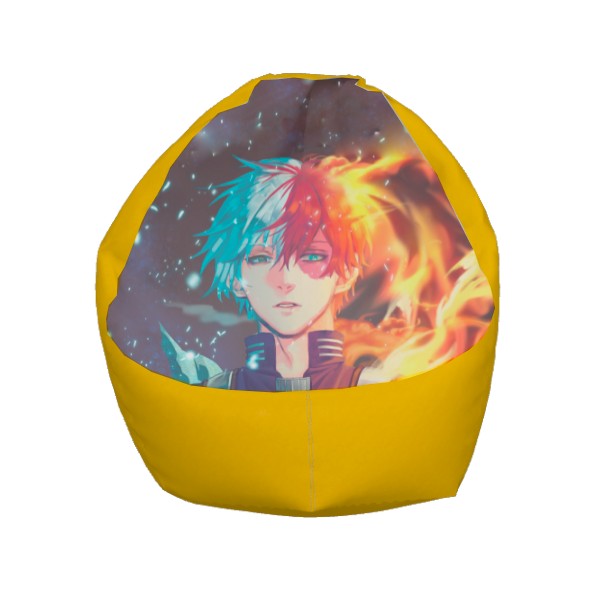 

Кресло мешок - Shoto Todoroki Цвет желтый - MyTee