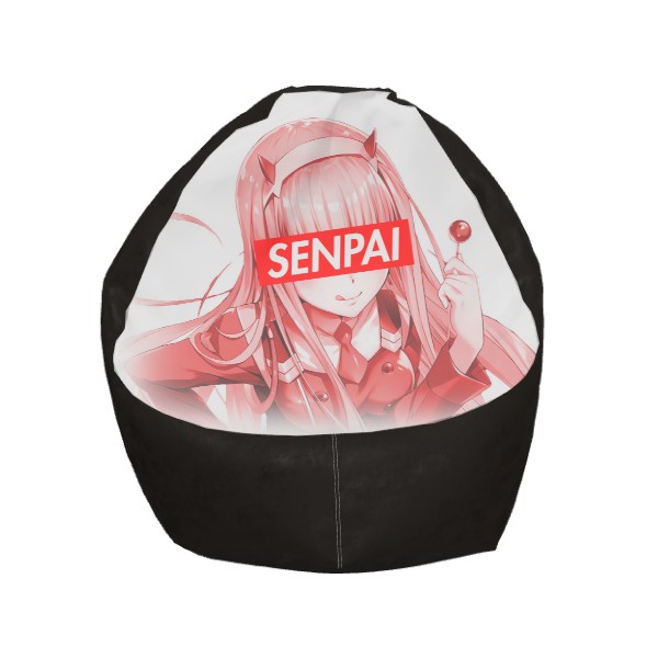 

Кресло мешок - Anime Senpai 1 Цвет черный - MyTee