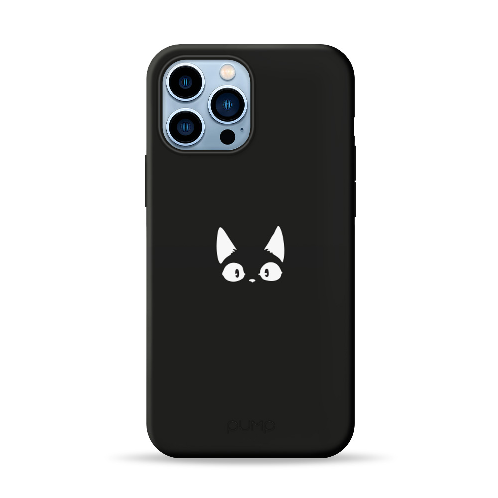 

Чехол для iPhone 13 Pro Max Pump Silicone Minimalistic Case Funny Cat