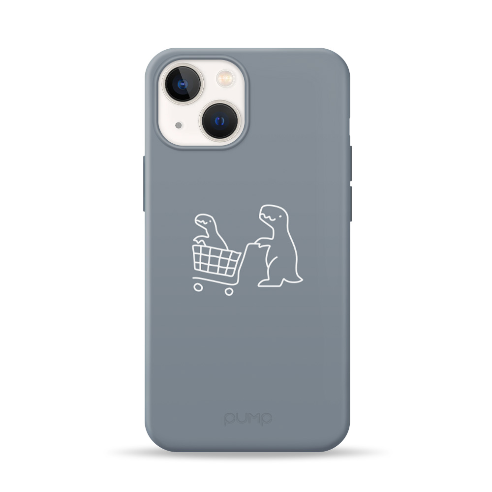 

Чехол для iPhone 13 mini Pump Silicone Minimalistic Case Dino Market
