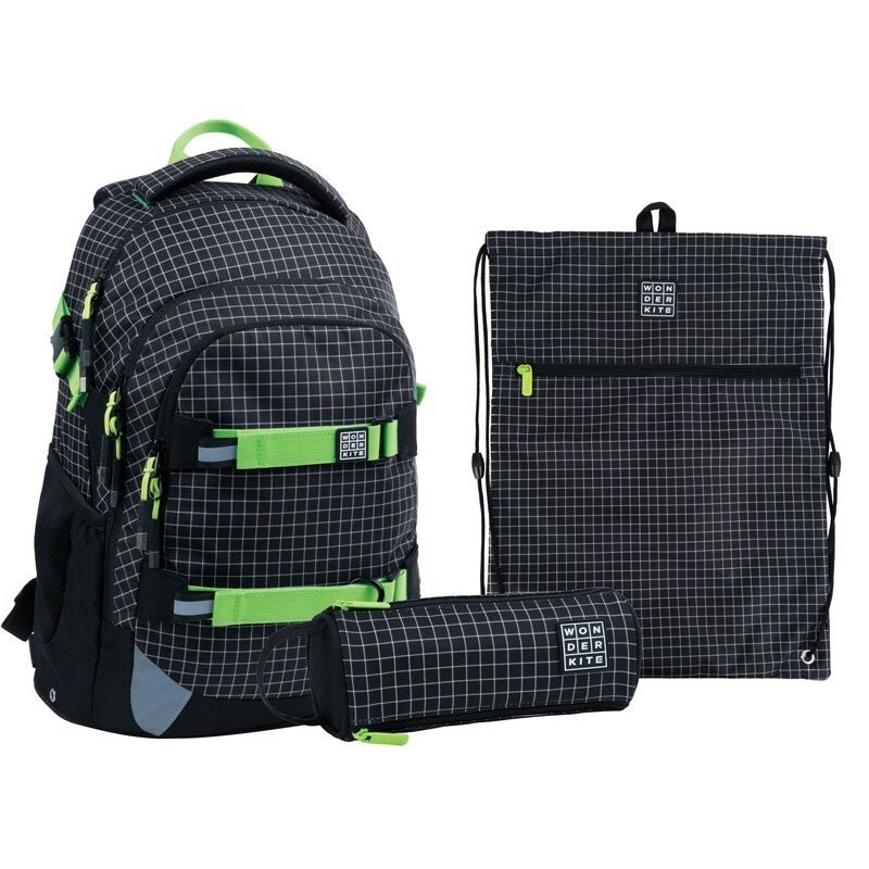 

Рюкзак шкільний укомплектований Kite SET_WK21-727M-2 Checkered