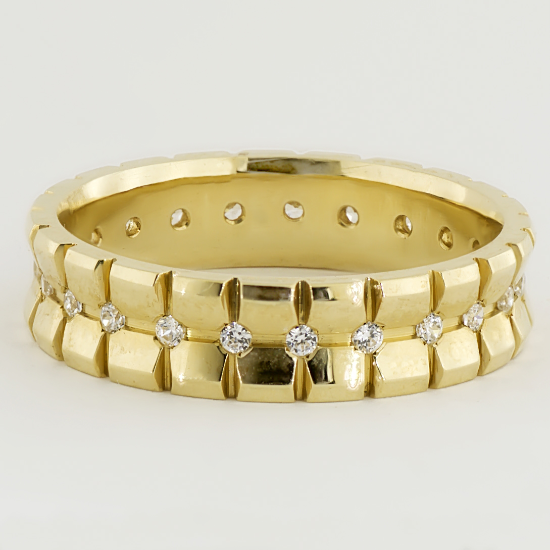 

Обручальное кольцо из желтого золота Alexs Jewel O0067-43200006