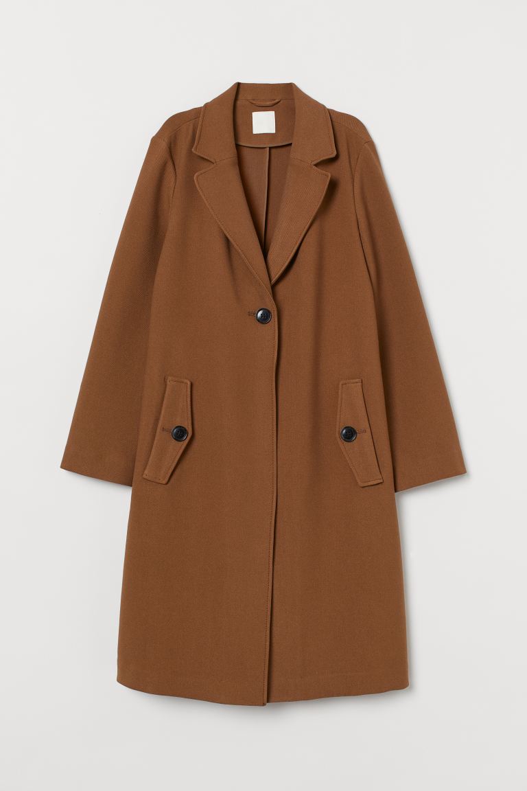 

Пальто H&M  Коричневый, Пальто H&M XL Коричневый