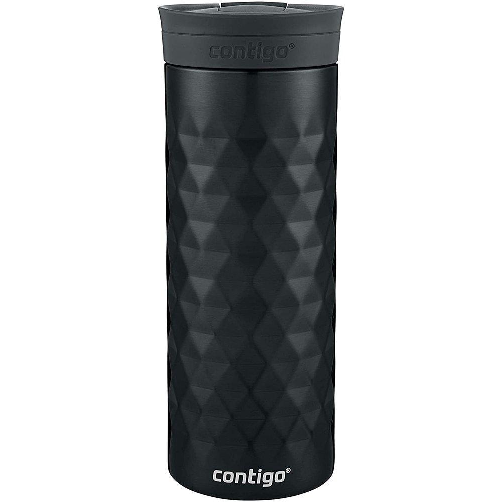 

Термокружка Contigo SnapSeal Kenton Stainless Steel 591 мл Black (2013278-1)