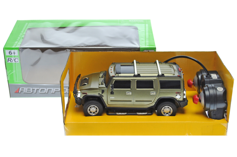 

Машинка Hummer H2 Хаммер на радиоуправлении, 1:24, Автопром, 8806