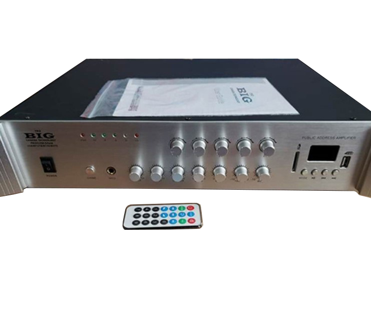 

Трансляционный усилитель BIG PADIG250 5zone USB/MP3/FM/BT