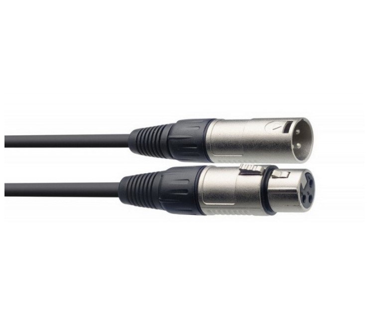 

Готовый микрофонный кабель XLR male — XLR female BIG MXX001 3м