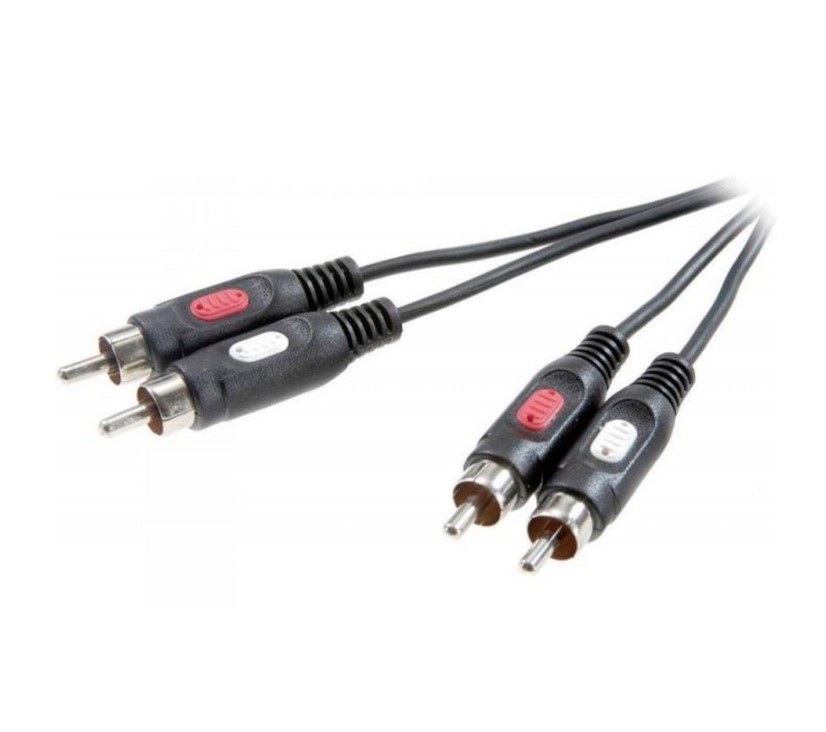 

Готовый аудио кабель 2xRCA — 2xRCA BIG XC003 10м