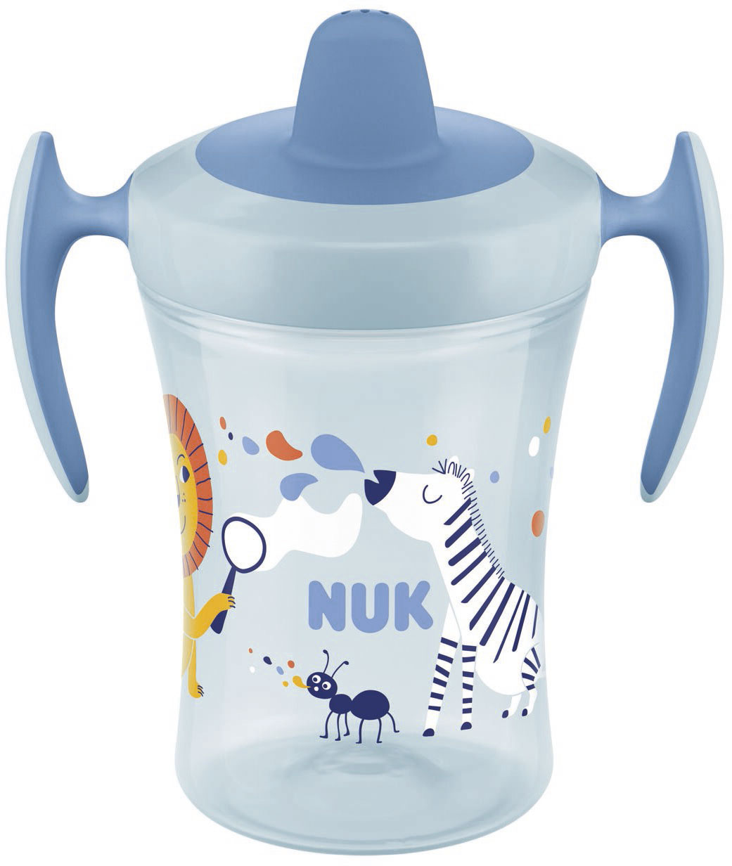 

Поильник NUK Evolution Trainer 230 мл Сине-голубой (4008600415015)