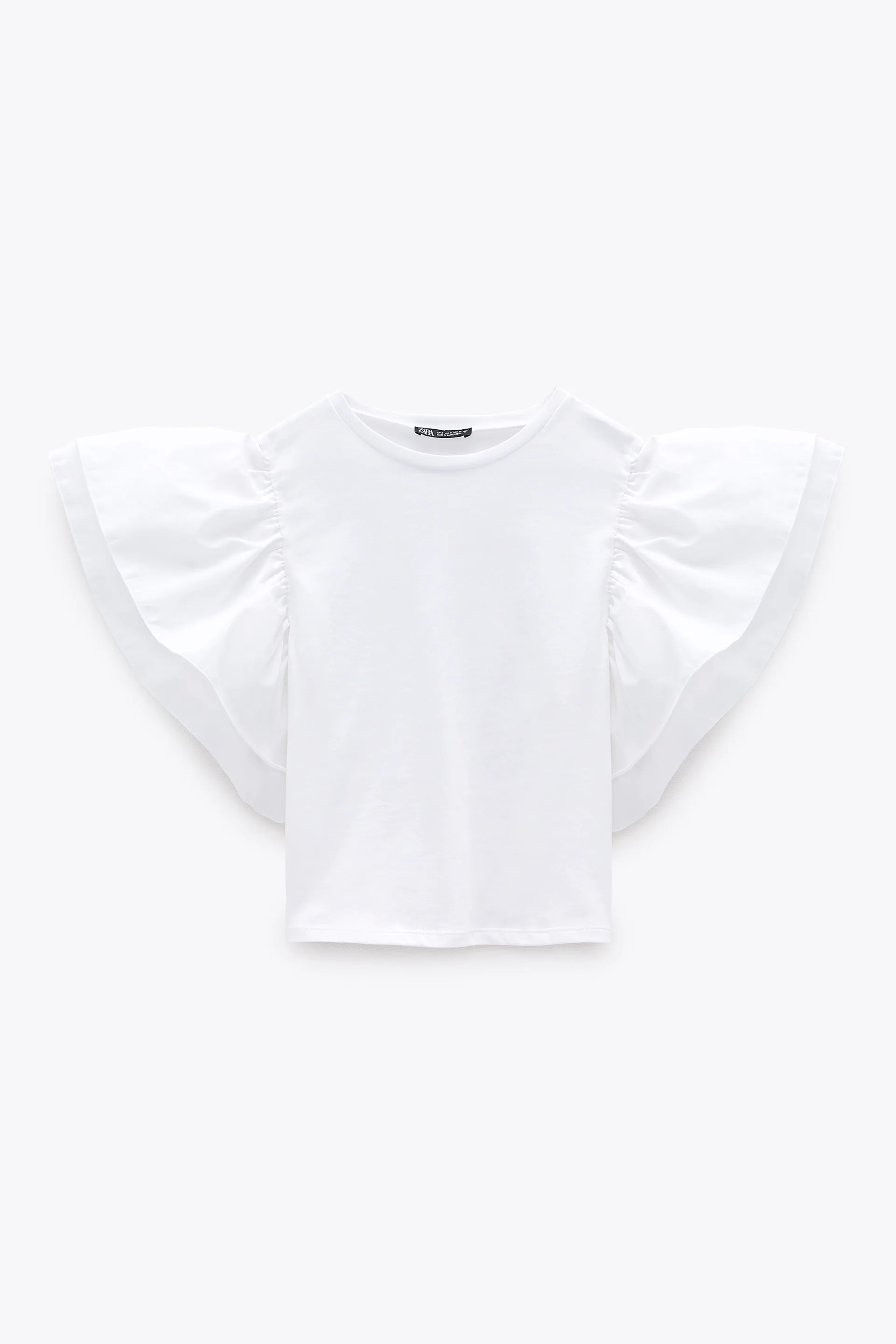 

Футболка Zara  белый 4174802250, Футболка Zara S белый 4174802250