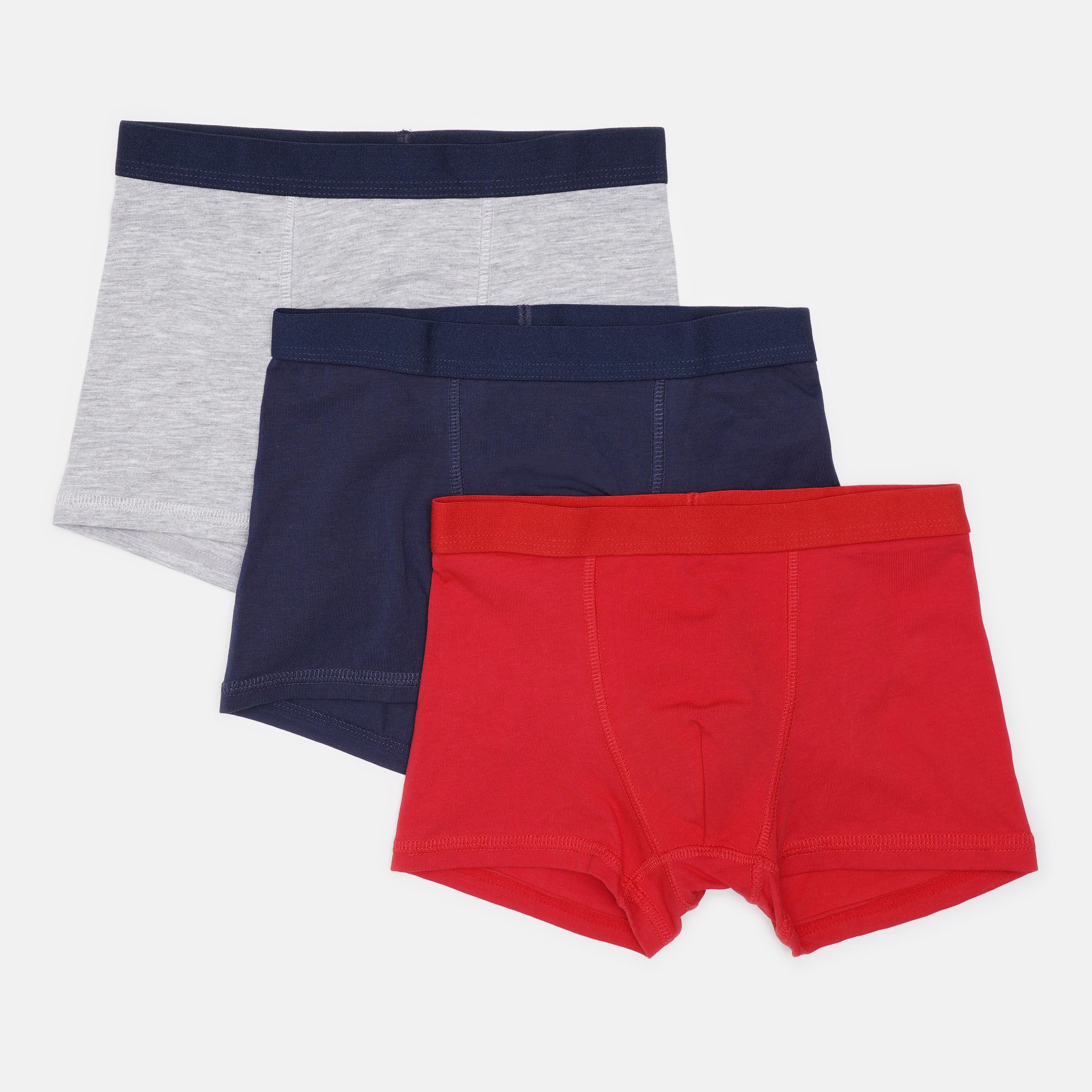 

Трусы (3шт) H&M 122 128см красный, темно синий 2912658601
