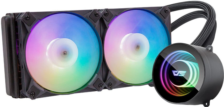 

Система водяного охлаждения DarkFlash Twister DX240 Black