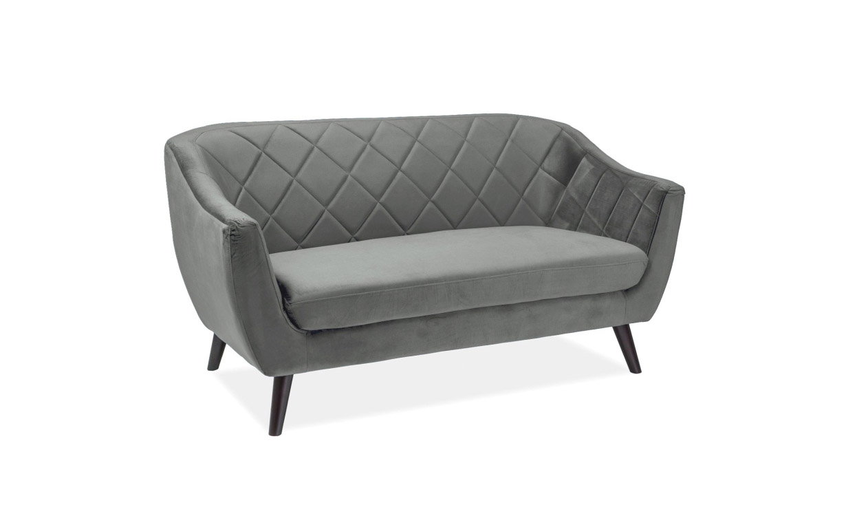 

Диван Molly Velvet 2 grey 156 ширина Signal