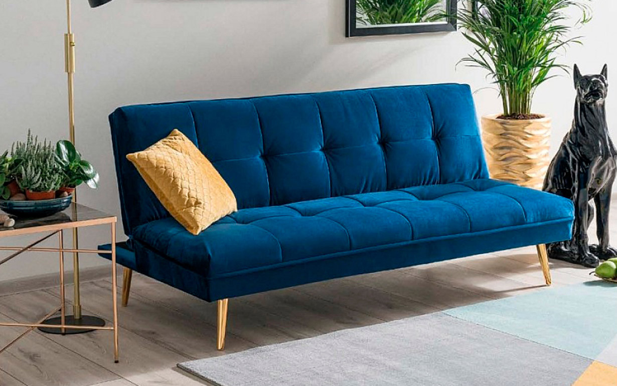 

Диван Moritz Velvet granat Signal