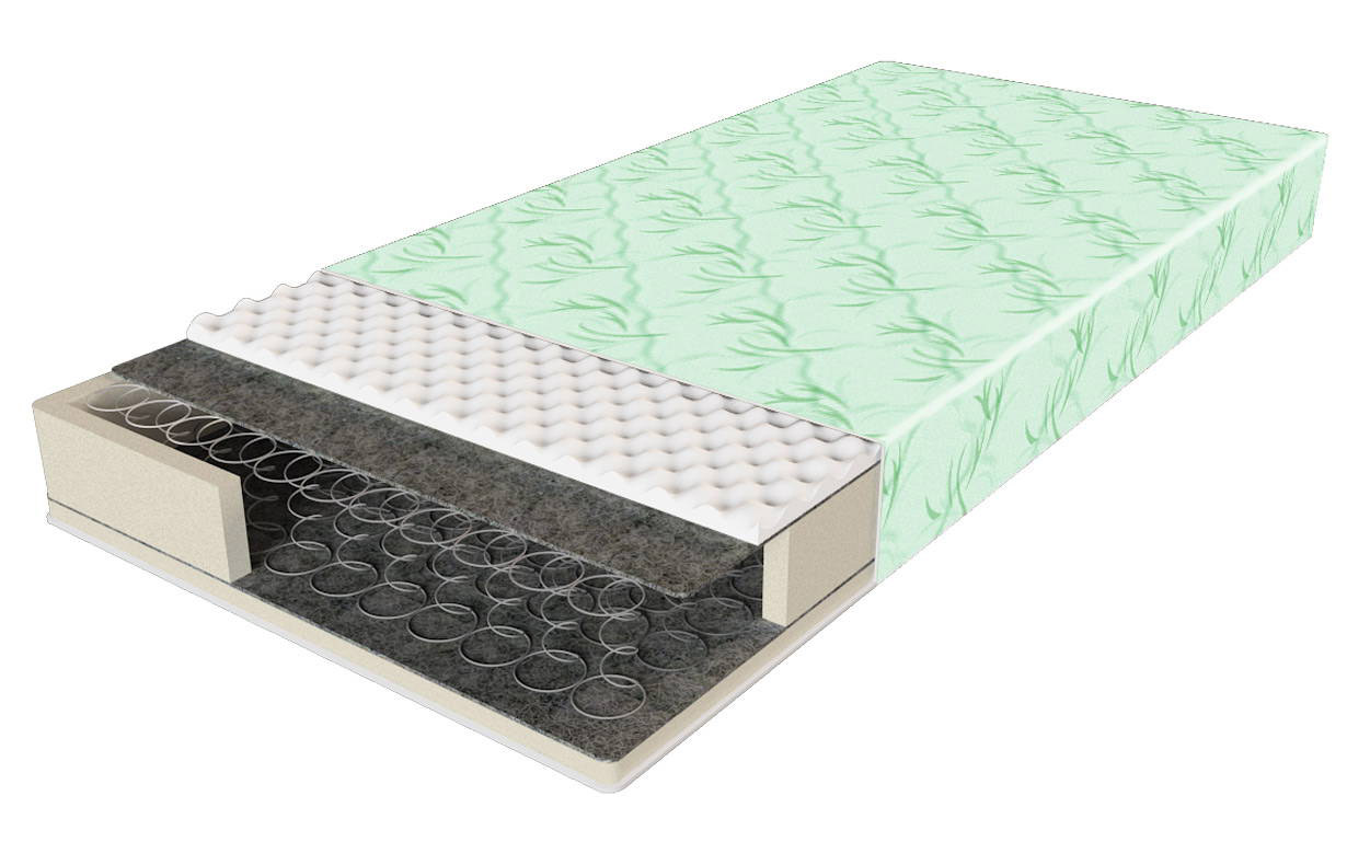 

Матрас ComFort Hard (Комфорт Хард) 200х200 см. ComFort