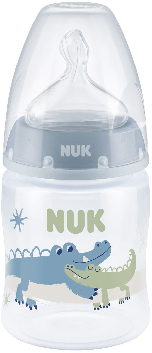 

Бутылочка NUK First Choice Plus Крокодилы 150 мл Синяя (4008600418207)