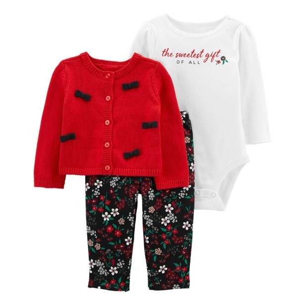 

Комплект для девочки Carters (82110) 72-76см, 12мес.