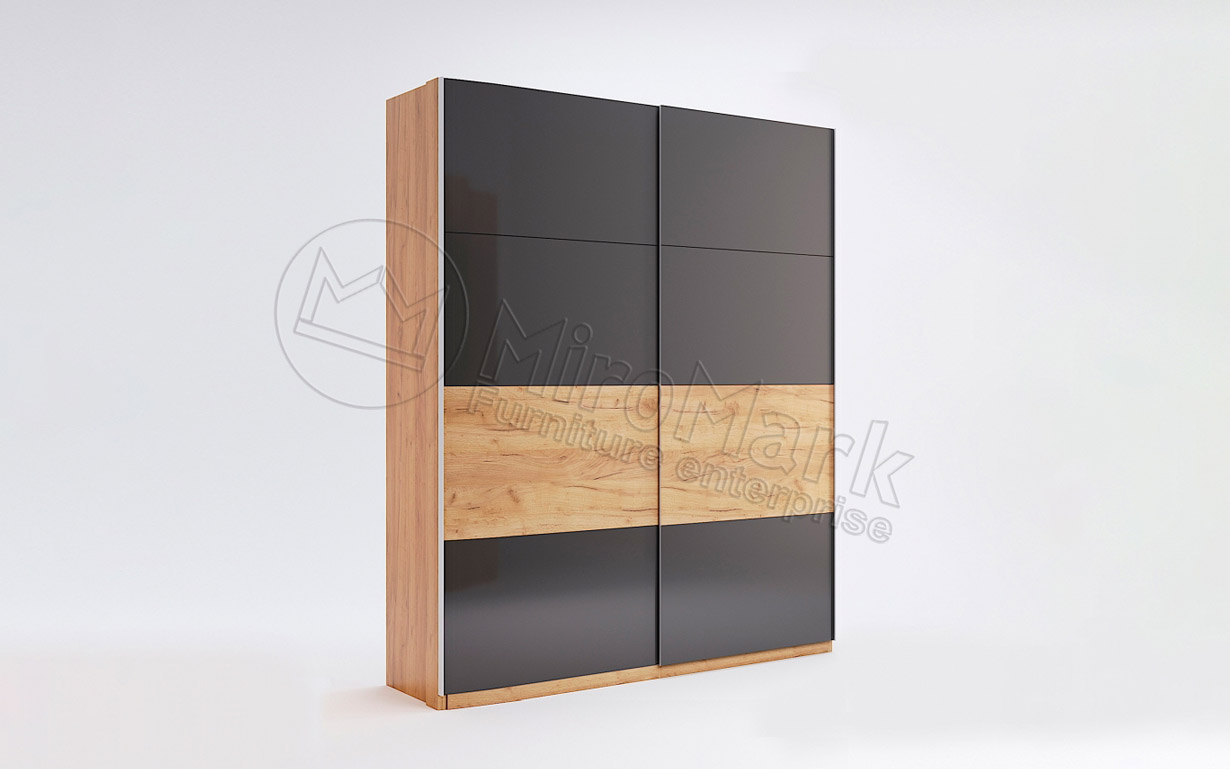 

Шкаф-купе Рамона 150 см. (дуб крафт/мат лава) МироМарк