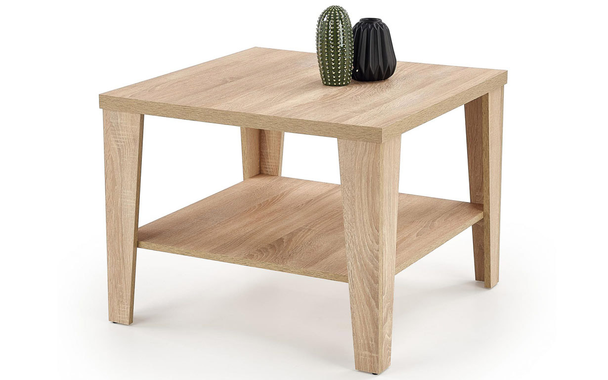 

Стол журнальный Manta kvadrat dub sonoma Halmar
