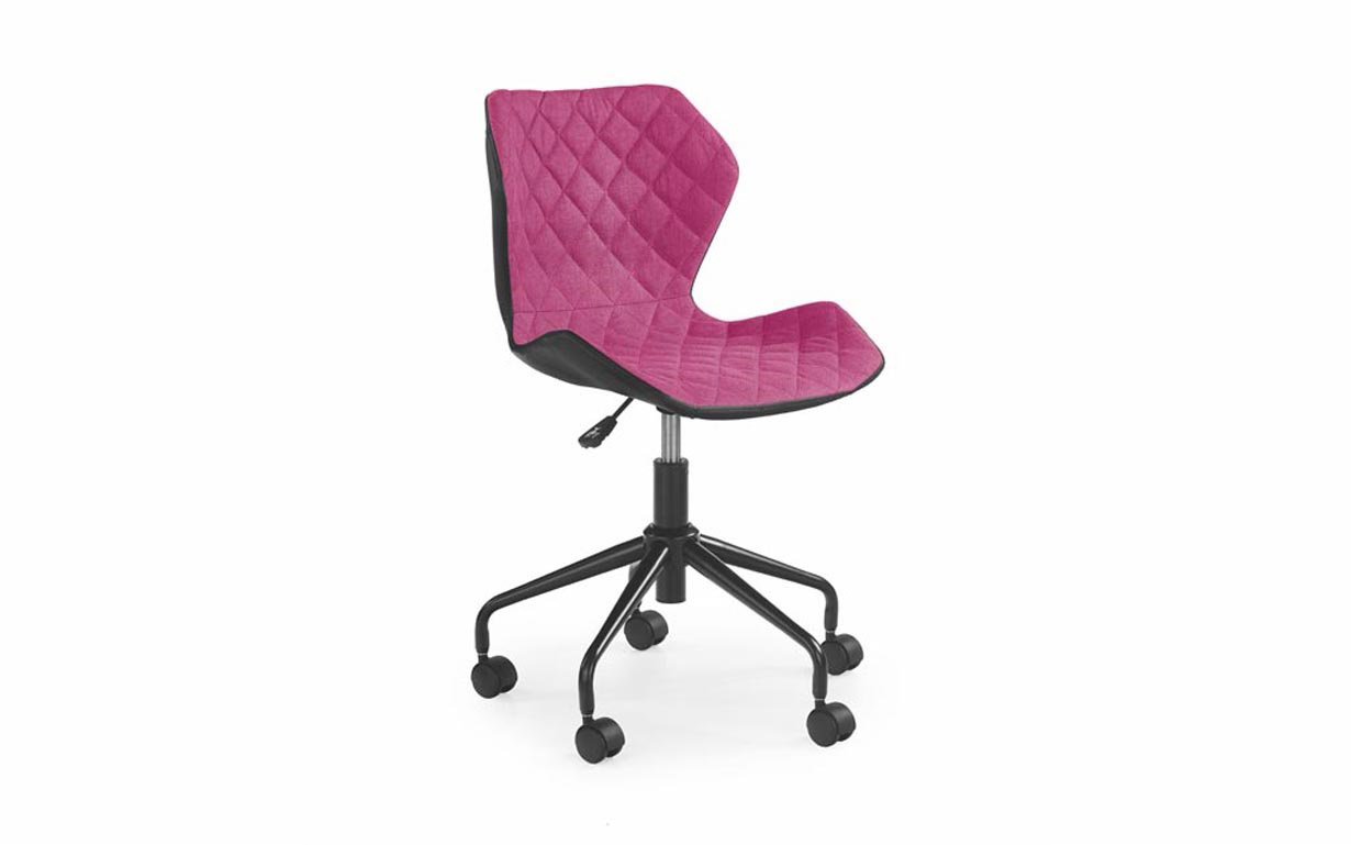 

Кресло компьютерное Matrix black/pink Halmar (251318)