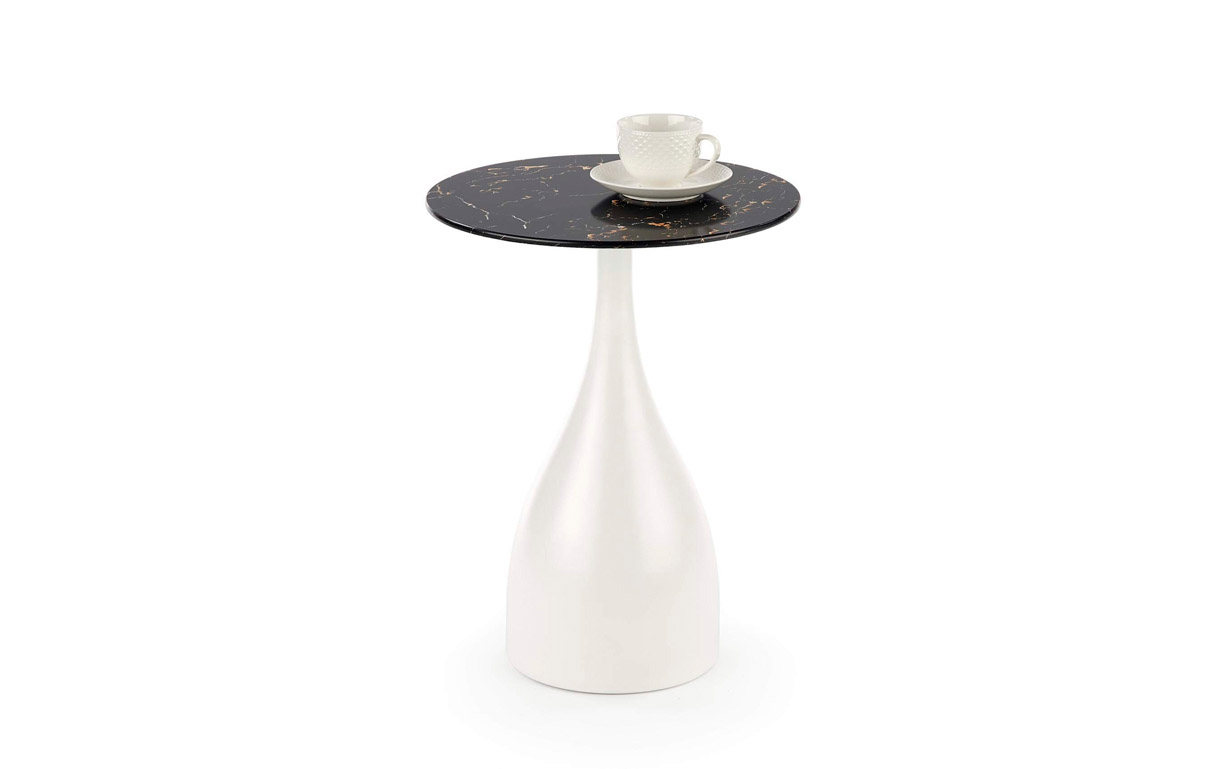 

Стол журнальный Patrizia black/white Halmar