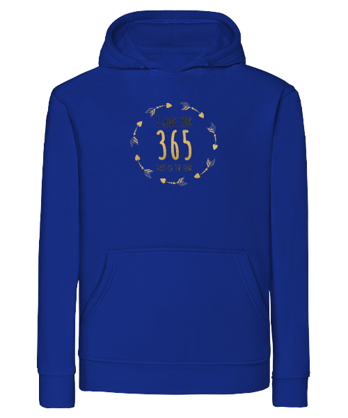 

Худі, 4U, Lady, Синій, XXL, Любовь, I love you 365, TM4-274694