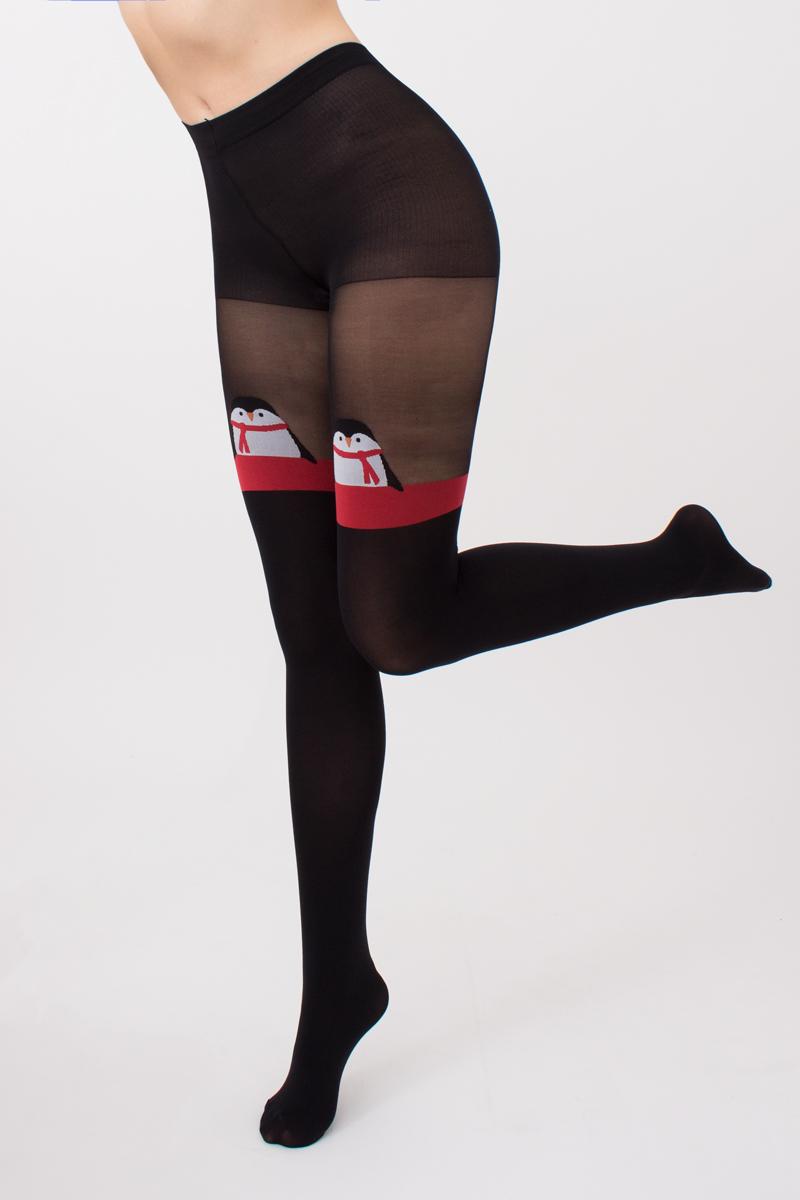 

Фантазийные колготки GIULIA PENGUIN TIGHTS 60 Den  р Black, Фантазийные колготки GIULIA PENGUIN TIGHTS 60 Den ONE SIZE р Black