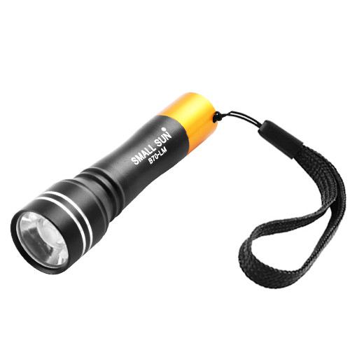 

Ручной Фонарь Small Sun ZY-B70-LM 1хAAA на батарейках с ремешком Flashlight Small (L- 4989)