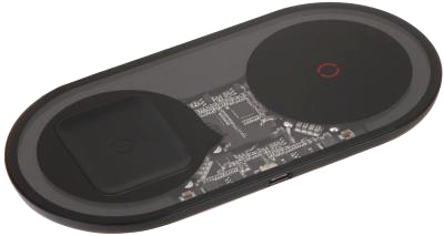 

Беспроводное зарядное устройство Baseus Turbo Simple 2 in 1 24W Черный (TZWXJK-B01)