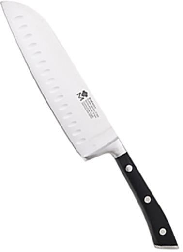 

Нож сантоку Bergner MasterPro Master 17.5см, нержавеющая сталь, черный