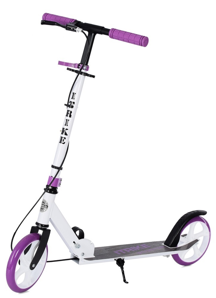 

Самокат с ручным тормозом iTrike SR 2-051-WV White-Purple (SR 2-051)