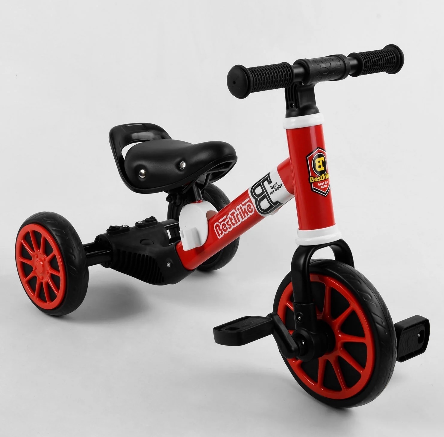 

Велосипед-беговел Best Trike 36617 Black Red (36617)