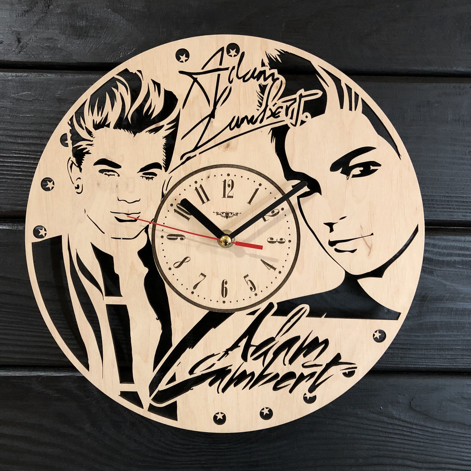 

Концептуальные настенные часы в интерьер Adam Lambert CL-0353
