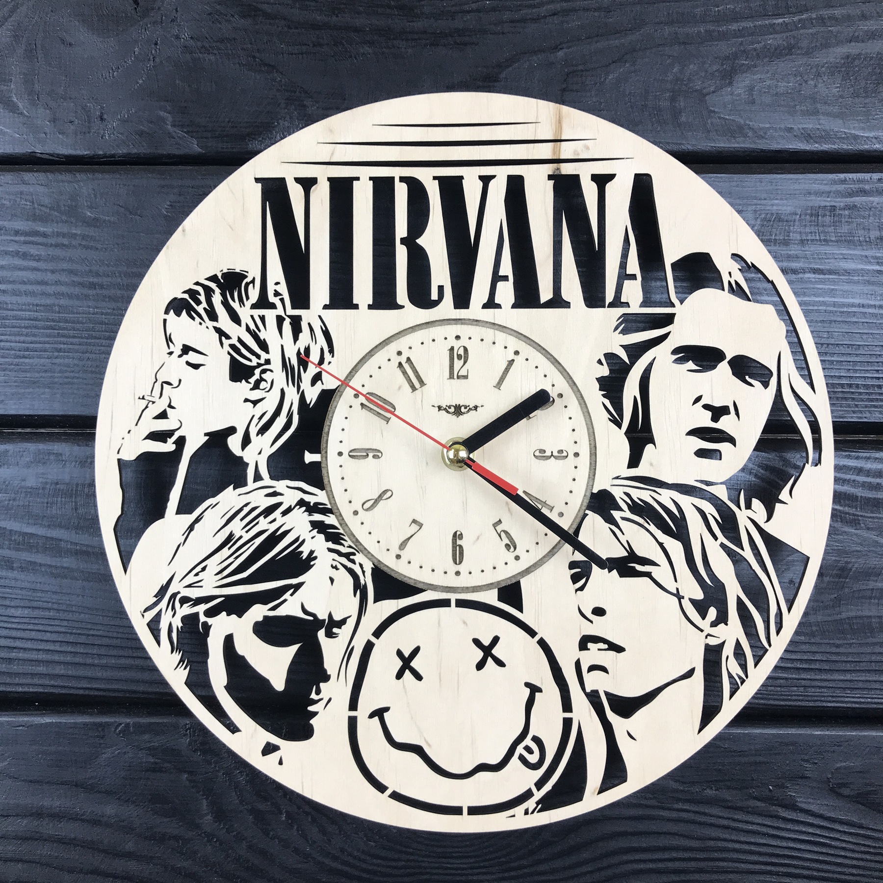 

Тематические интерьерные настенные часы Nirvana CL-0413