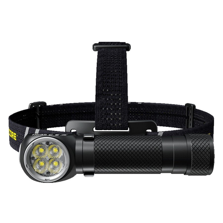 

Фонарь налобный Nitecore HC35 (4xCree XP-G3 S3, 2700 люмен, 8 режимов, 1х21700, 1х18650, USB), комплект