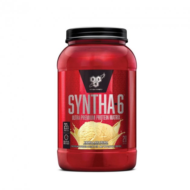 

Многокомпонентный протеин BSN "SYNTHA-6" Ванильное мороженое (1320г)