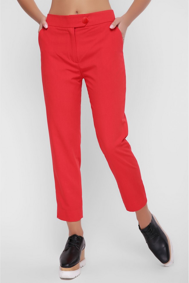 

Брюки FashionUP SHT-1650C  Красный, Брюки FashionUP SHT-1650C 42 Красный