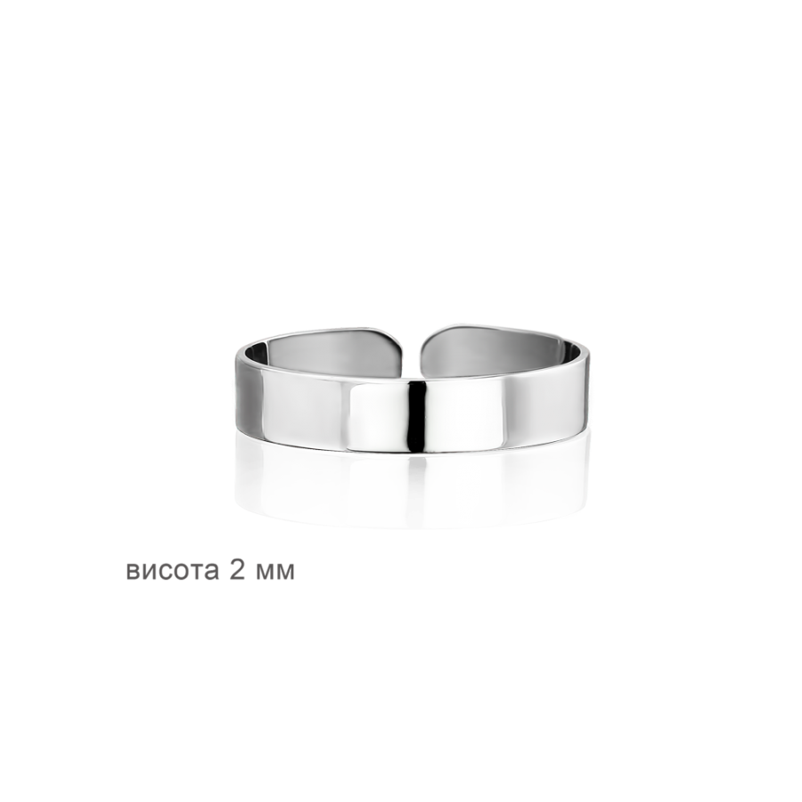 

Кольцо Qzsilver (901-01039) Серебро Белый 14.0 размер