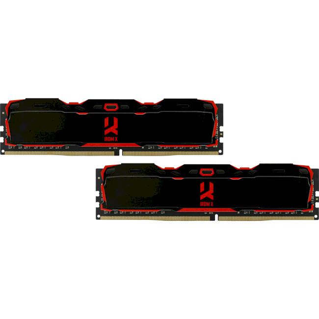 

Модуль памяти GOODRAM IRDM X Black DDR4 3200MHz 32GB Kit 2x16GB (IR-X3200D464L16/32GDC)