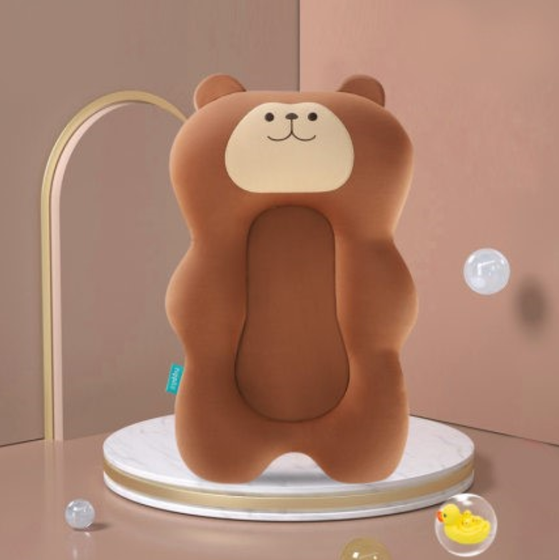 

Матрасик коврик для купания ребенка в ванночку с креплениями Belove, Brown Monkey + (Набор аксессуаров)