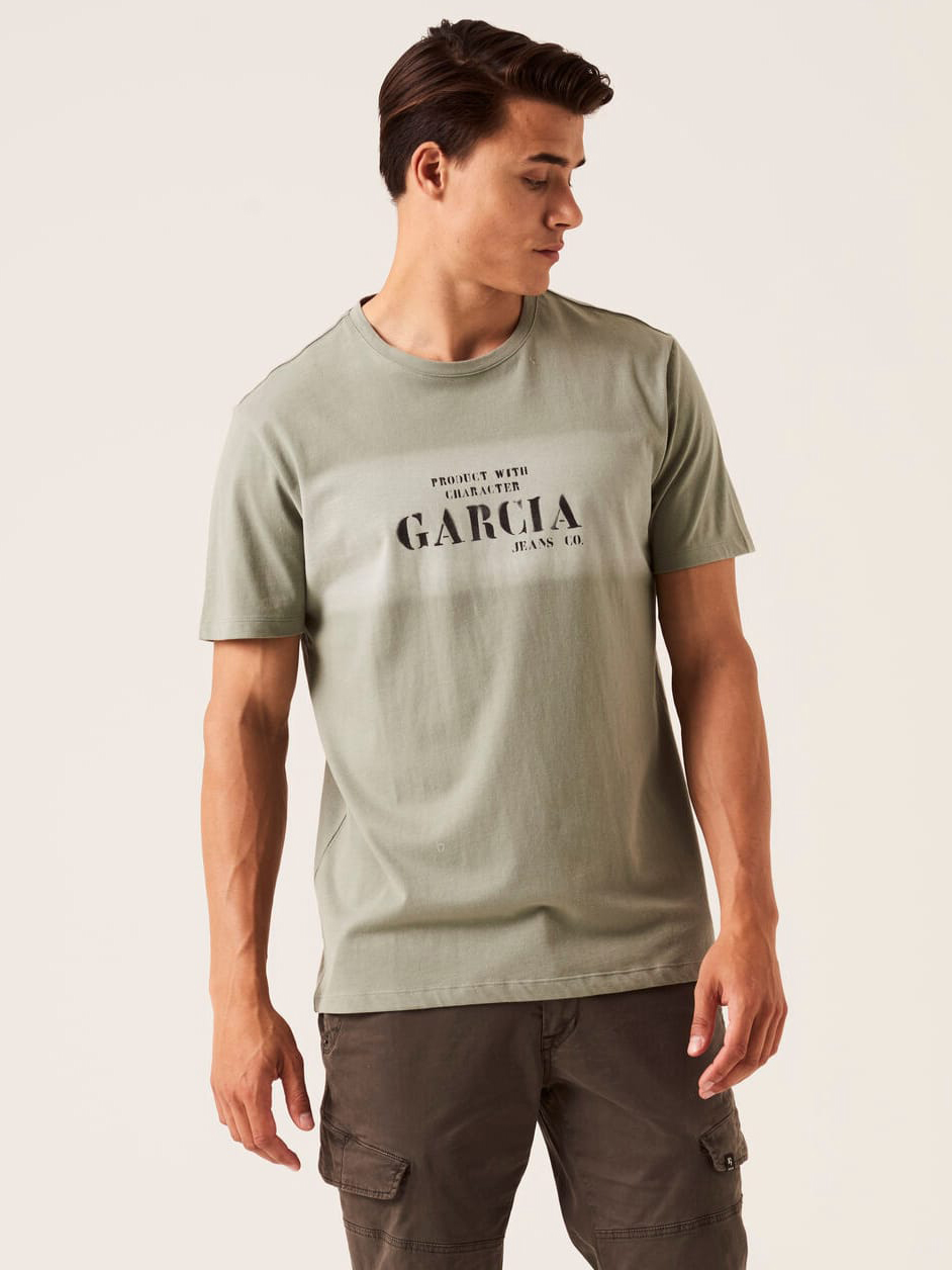 

Футболка Garcia J11201-2076  Зеленая, Футболка Garcia J11201-2076 M Зеленая