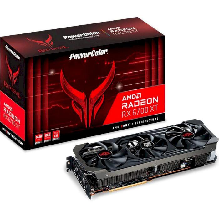 

Видеокарта POWERCOLOR Red Devil Radeon RX 6700XT 12GB GDDR6 (AXRX 6700XT 12GBD6-3DHE/OC)