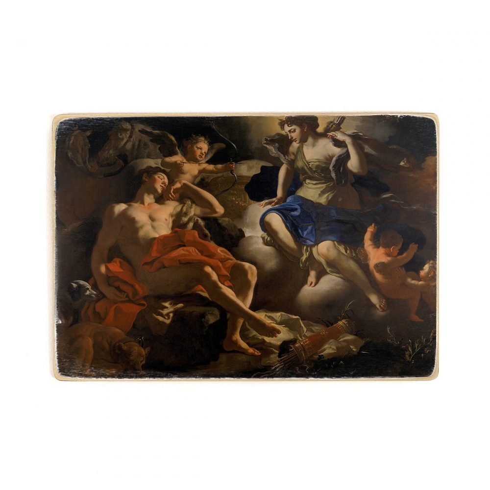 

Деревянный постер Искусство Francesco Solimena - Diana and Endymion А2