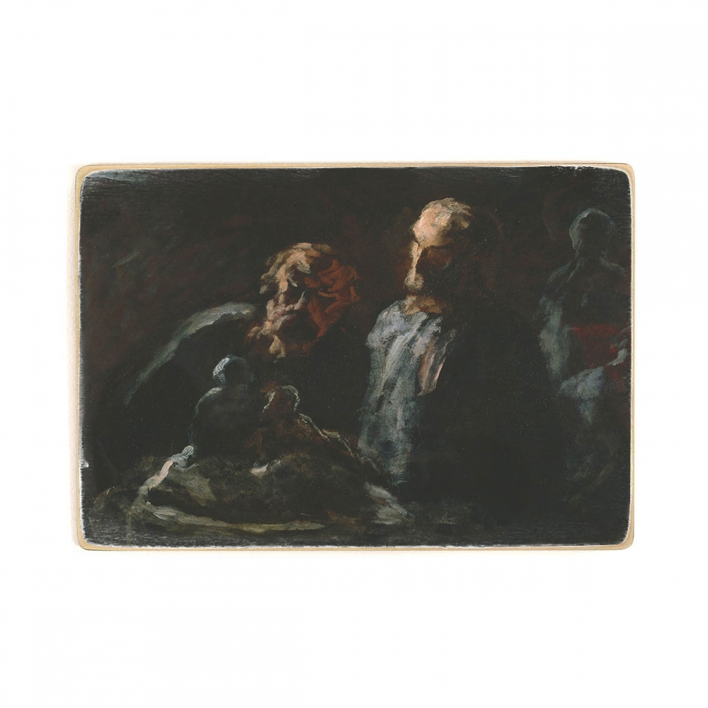 

Деревянный постер Искусство Honoré Daumier - Two Sculptors А2