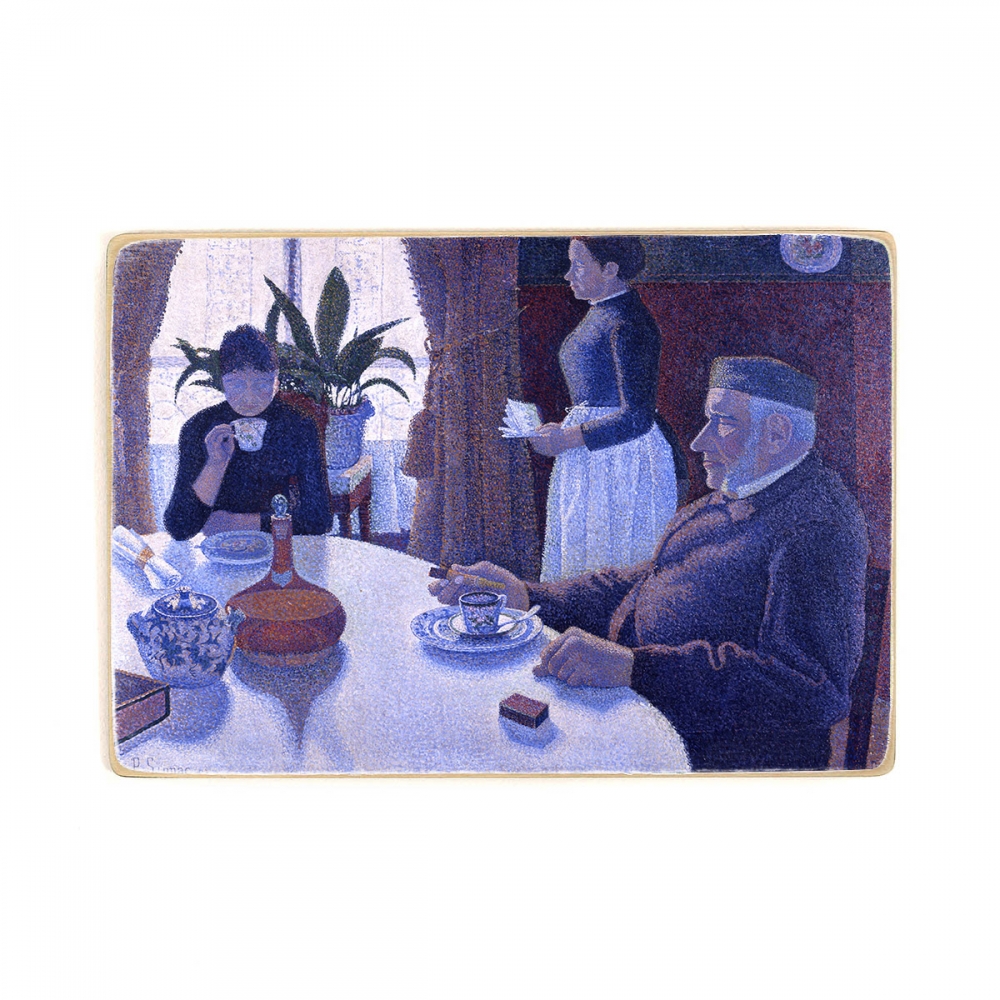

Деревянный постер Искусство Paul Signac - Breakfast А1